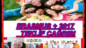 Erasmus + Programı 2017 Teklif Çağrısı